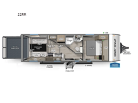 Cherokee Grey Wolf 22RR Floorplan Image
