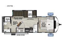 Northern Spirit Ultra Lite 2557RB Floorplan Image