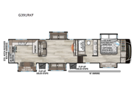 Durango Gold G391RKF Floorplan Image