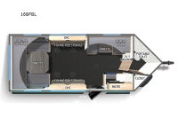 Cherokee Grey Wolf Black Label 16BFBL Floorplan Image