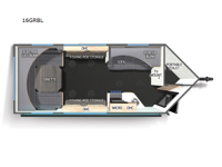 Cherokee Grey Wolf Black Label 16GRBL Floorplan Image
