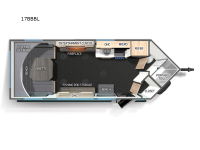 Cherokee Grey Wolf Black Label 17BBBL Floorplan Image