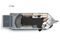 Cherokee Grey Wolf Black Label 17THBL Floorplan Image