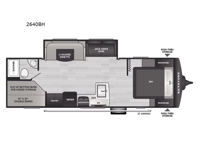Bullet Classic 2640BH Floorplan Image