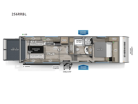 Cherokee Black Label 256RRBL Floorplan Image