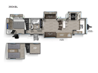 Cherokee Timberwolf Black Label 39DKBL Floorplan Image