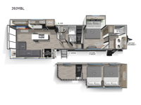 Cherokee Timberwolf Black Label 39JMBL Floorplan Image