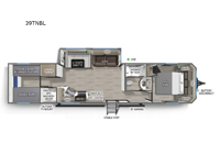 Cherokee Timberwolf Black Label 39TNBL Floorplan Image