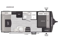 Bullet Classic 1900RDWE Floorplan Image