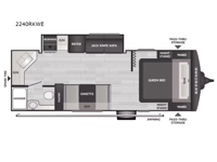 Bullet Classic 2240RKWE Floorplan Image