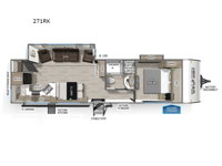Cherokee Wolf Den 271RK Floorplan Image