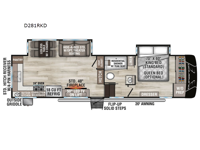 Durango D281RKD Floorplan Image