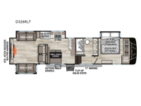 Durango D326RLT Floorplan Image