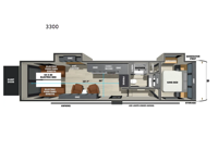 Shockwave 3300 Floorplan Image