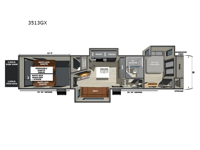 Stealth 3513GX Floorplan Image