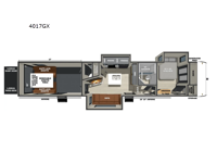 Stealth 4017GX Floorplan Image