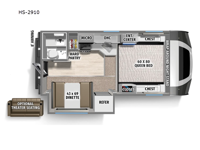 Backpack Edition HS-2910 Floorplan Image