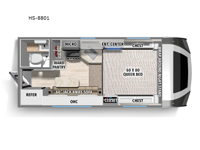 Backpack Edition HS-8801 Floorplan Image