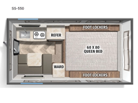 Backpack Edition SS-550 Floorplan Image