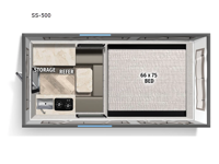 Backpack Edition SS-500 Floorplan Image
