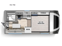 Backpack Edition HS-750 Floorplan Image