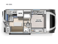 Backpack Edition HS-3201 Floorplan Image