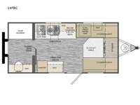 Rove Lite Classic 14FBC Floorplan Image