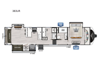 Ahara 383UR Floorplan Image