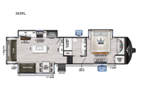 Ahara 365RL Floorplan Image