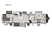 Ahara 378BH-OK Floorplan Image
