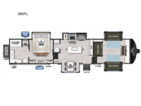 Ahara 380FL Floorplan Image