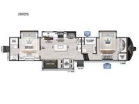 Ahara 390DS Floorplan Image