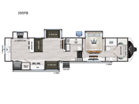 Ahara 395FB Floorplan Image