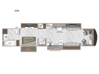 American Dream 45A Floorplan Image
