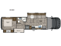 Verona 40VBH Floorplan Image
