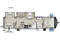 Della Terra 312BH Floorplan Image