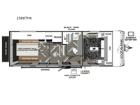 Ozark 2500THK Floorplan Image