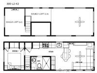 Bay View 300-L2-K2 Floorplan Image