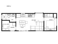 Bay View 210-L Floorplan Image