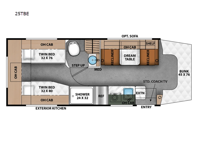 Prism Elite 25TBE Floorplan Image