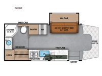 Prism Elite 24MBE Floorplan Image