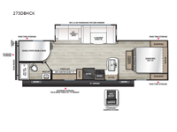 Catalina Legacy Edition 273DBHCK Floorplan