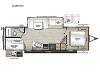 Catalina Legacy Edition 263BHSCK Floorplan Image