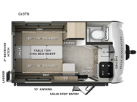 Rockwood GEO Pro G15TB Floorplan Image