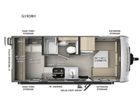 Rockwood GEO Pro G19DBH Floorplan Image