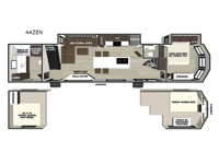 Salem Grand Villa 44ZEN Floorplan Image