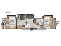Salem Villa Series 42DMS Floorplan Image