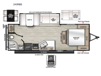 Catalina Legacy Edition 243RBS Floorplan Image