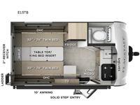 Flagstaff E-Pro E15TB Floorplan Image