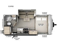 Flagstaff E-Pro E19FBS Floorplan Image